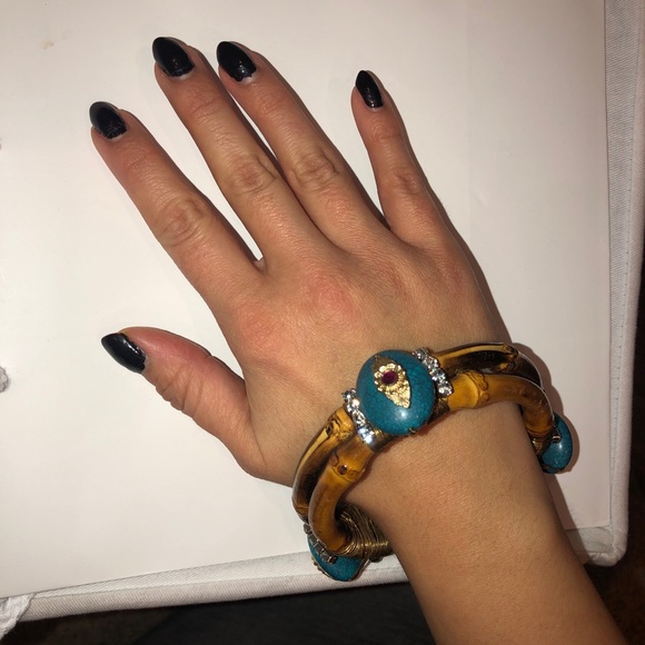 Unique Evil Eye Bracelet/Bangle - Picture 5 of 5